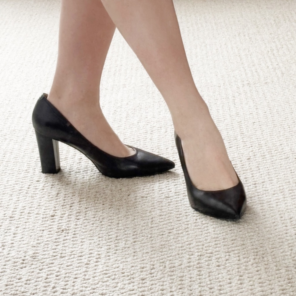Authentic Leather Pumps/Heels size 36